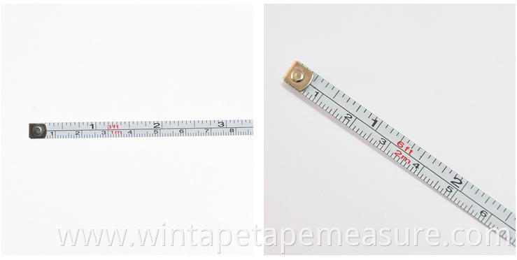 100cm/39inch keychain house steel ruler 1m eco-friendly types of tape measures manufacturer with your logo
